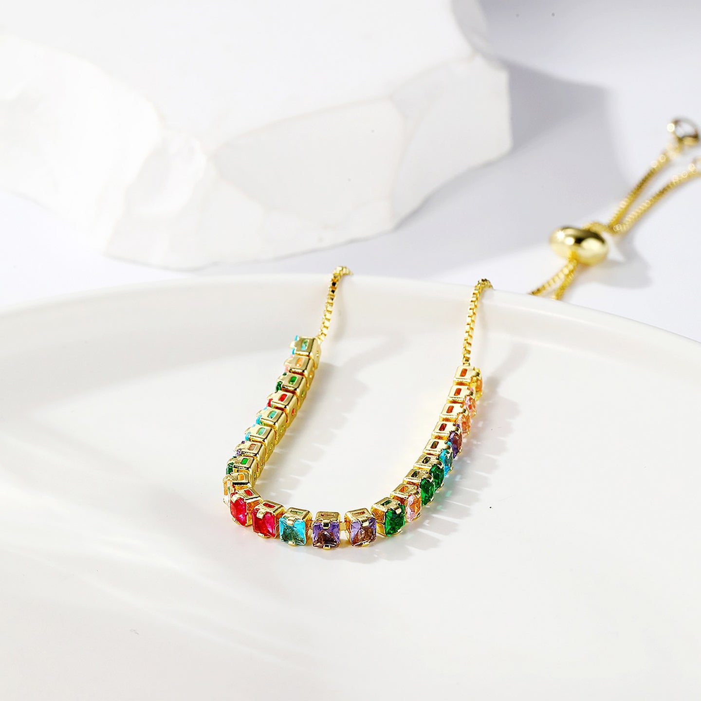 Women Handcrafted Gold-Plated Wraparound Bracelet