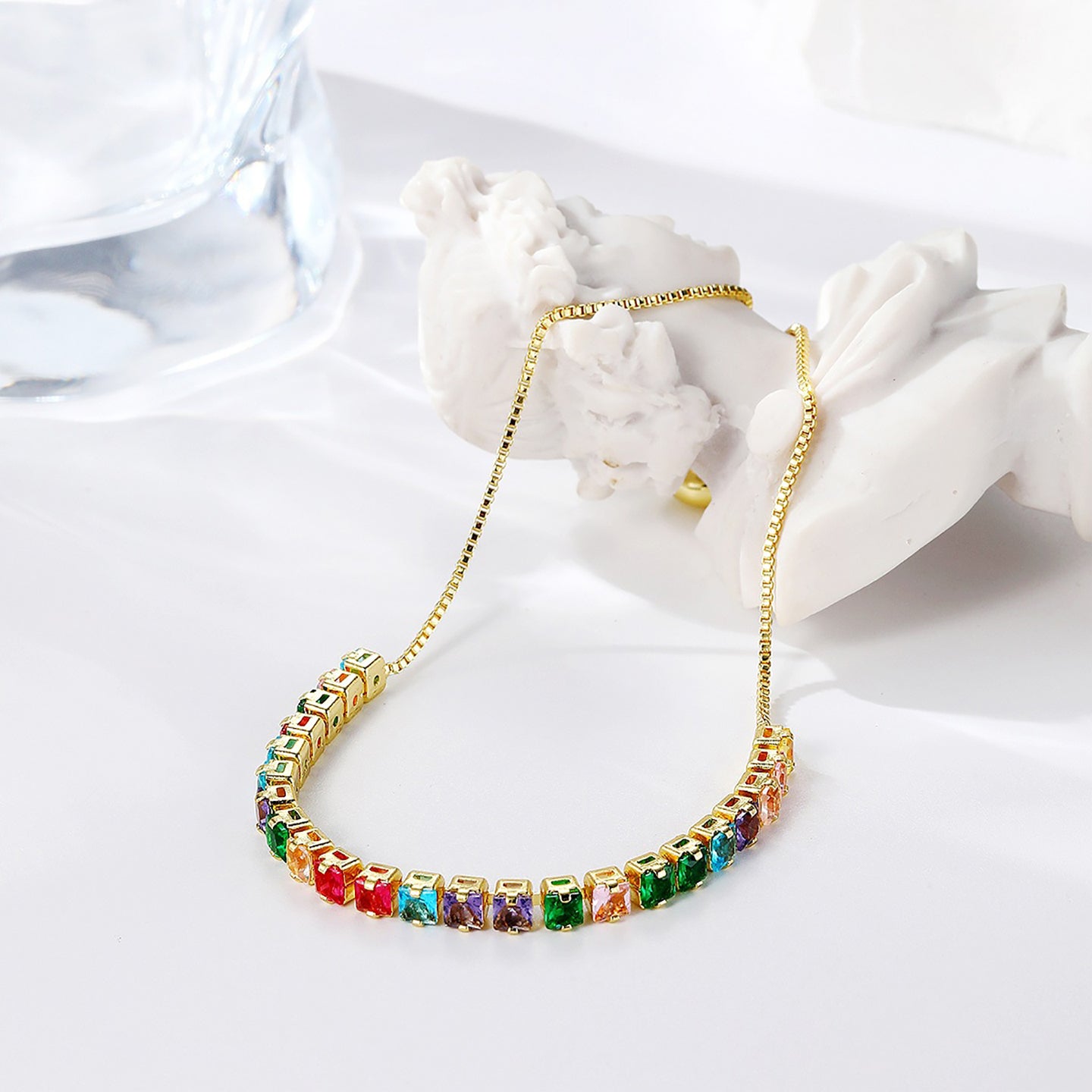 Women Handcrafted Gold-Plated Wraparound Bracelet
