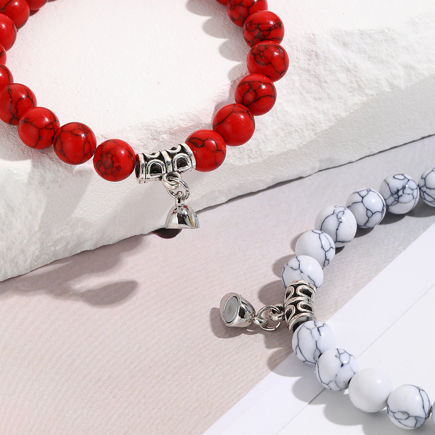 Women 2 Handcrafted Silver-Plated Bracelet