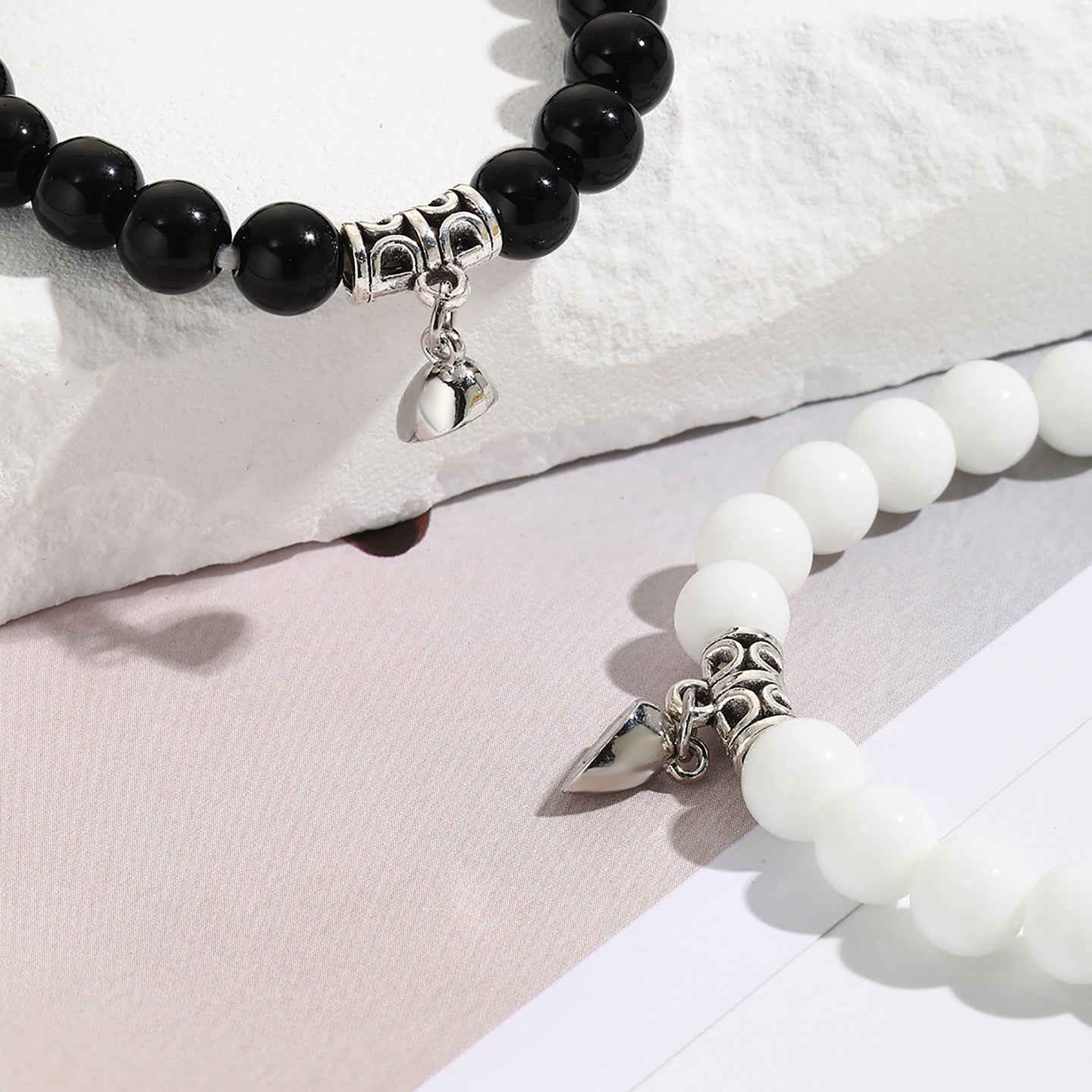 Women 2 Handcrafted Silver-Plated Bracelet