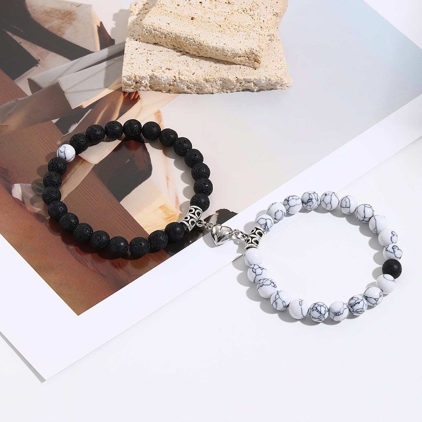 Women Handcrafted Silver-Plated Bracelet