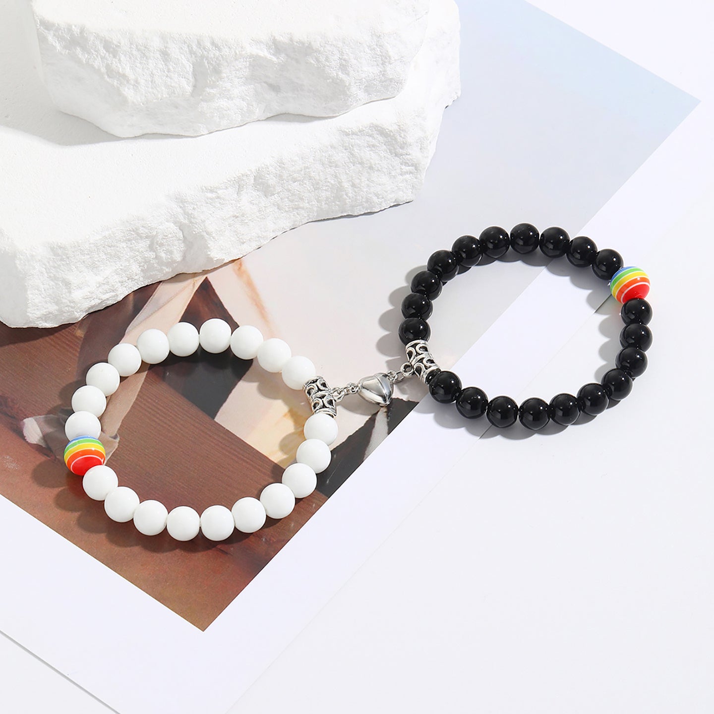 Women 2 Handcrafted Silver-Plated Bracelet