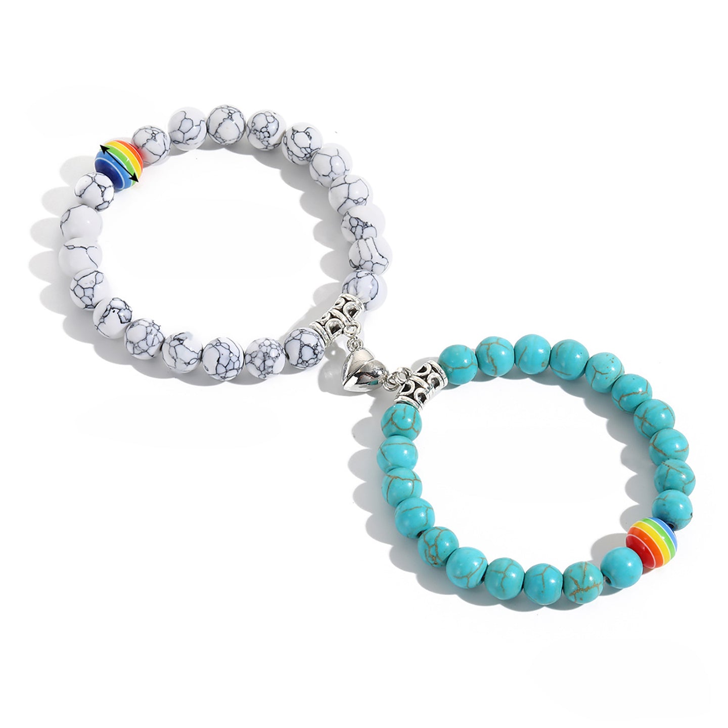 Women 2 Handcrafted Silver-Plated Bracelet
