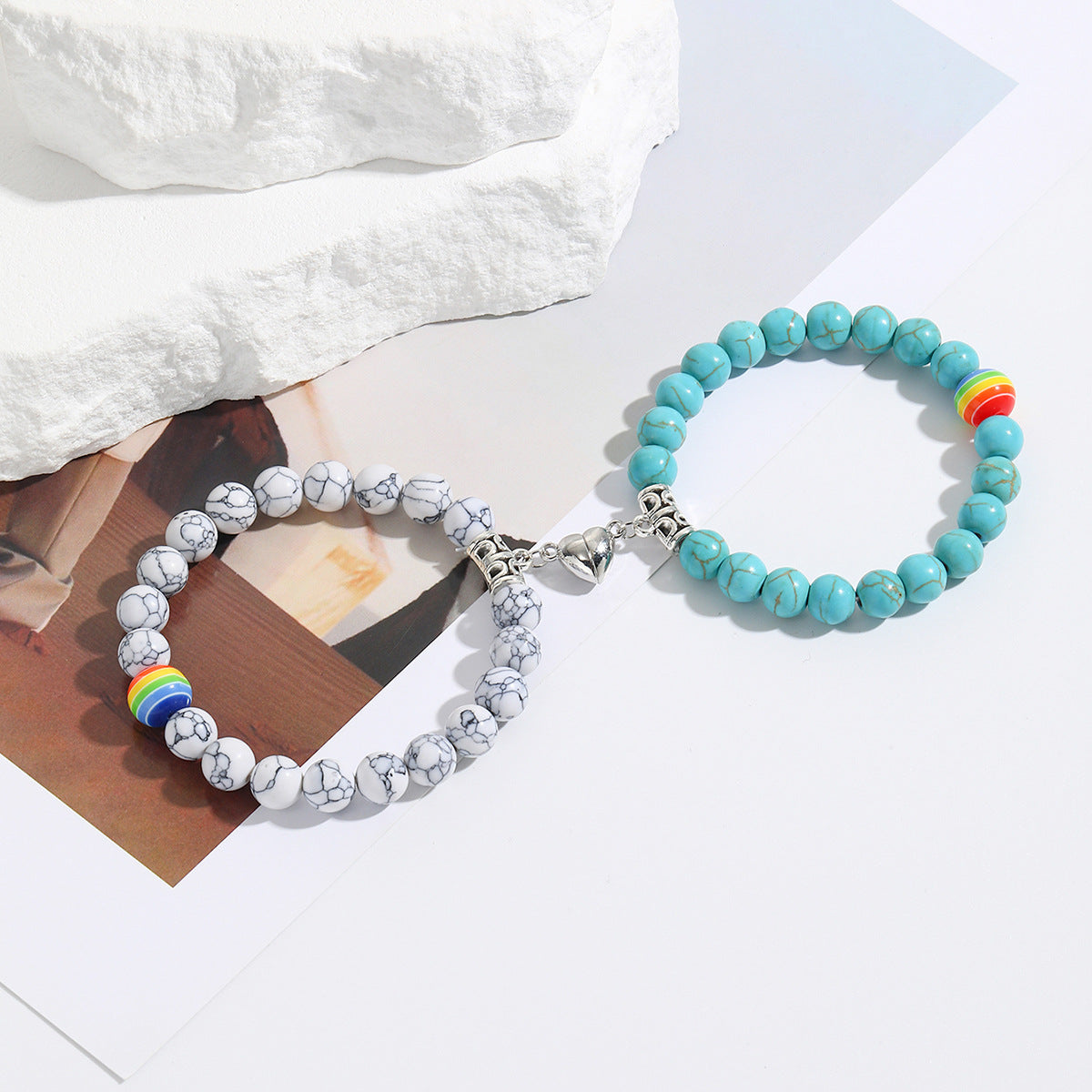 Women 2 Handcrafted Silver-Plated Bracelet