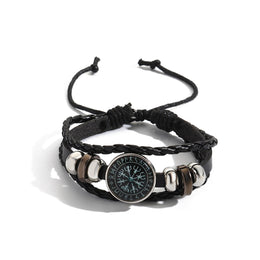Women Leather Antique Multistrand Bracelet