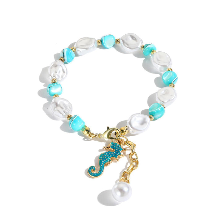Women Handcrafted Gold-Plated Charm Bracelet