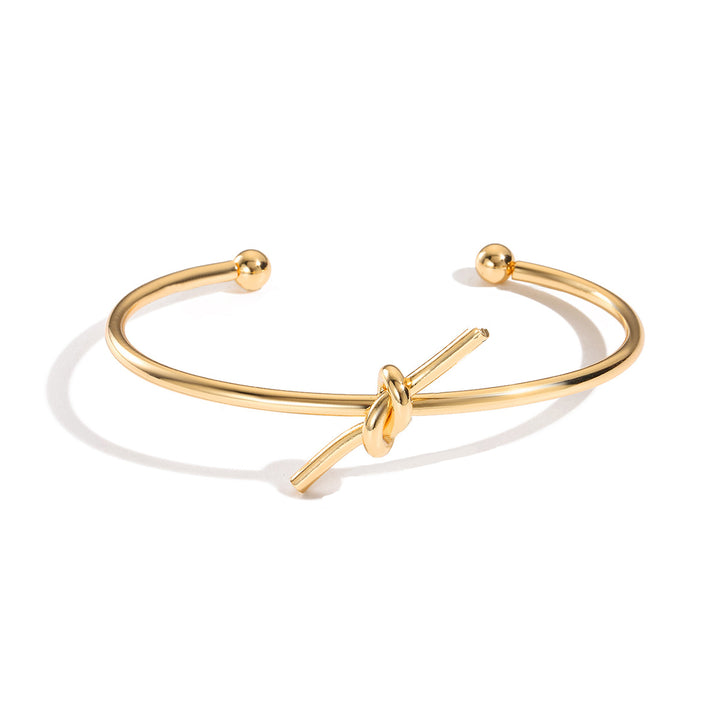 Gold-Plated Cuff Bracelet