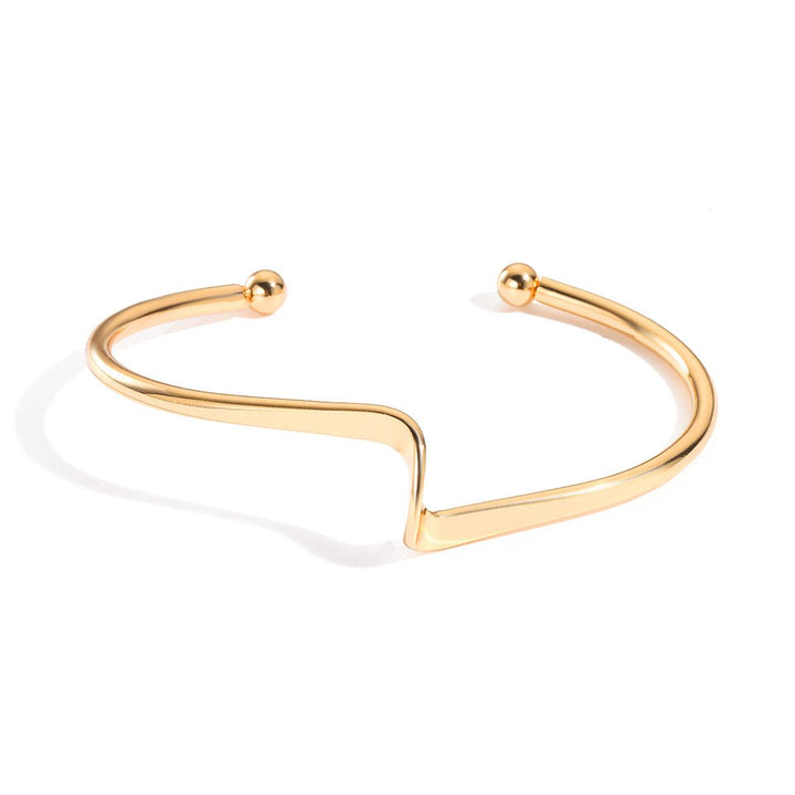Gold-Plated Cuff Bracelet