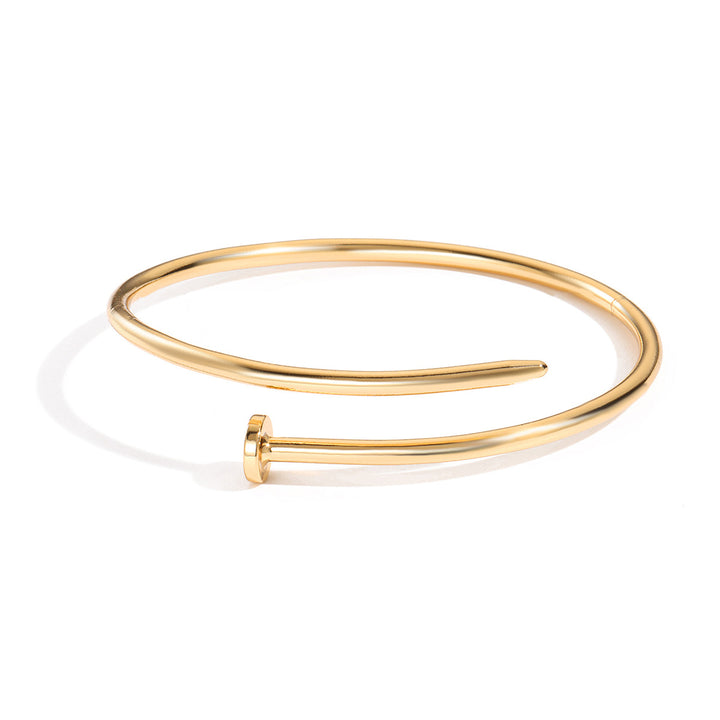 Women Western Antique Gold-Plated Wraparound Bracelet