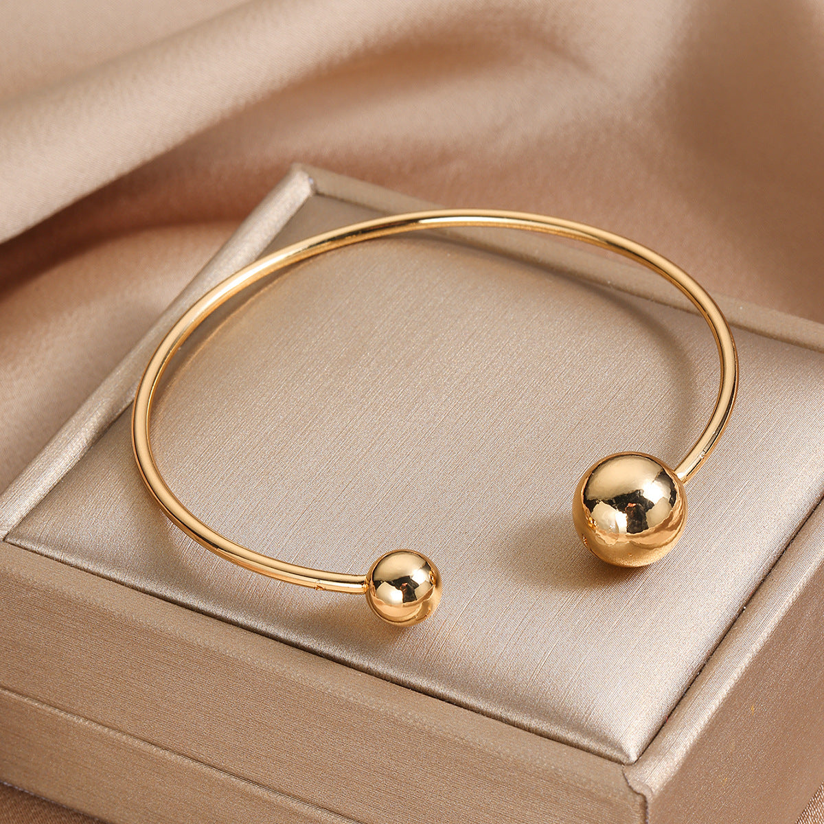 Gold-Plated Cuff Bracelet
