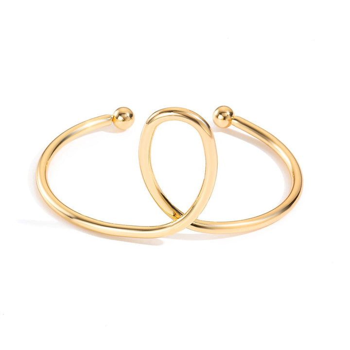 Gold-Plated Cuff Bracelet