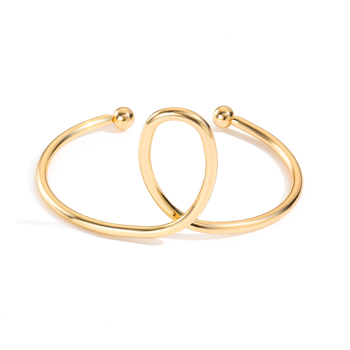 Gold-Plated Cuff Bracelet