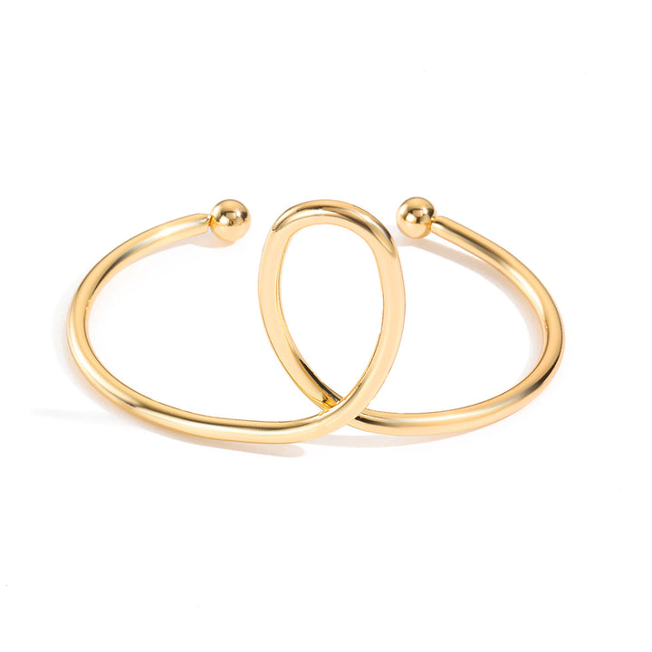 Gold-Plated Cuff Bracelet