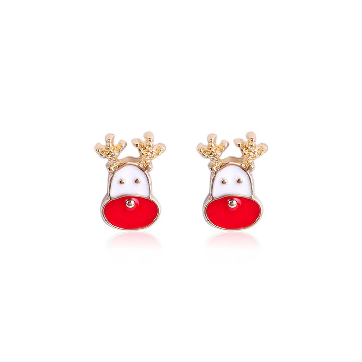 Gold-Plated Animal Shaped Studs
