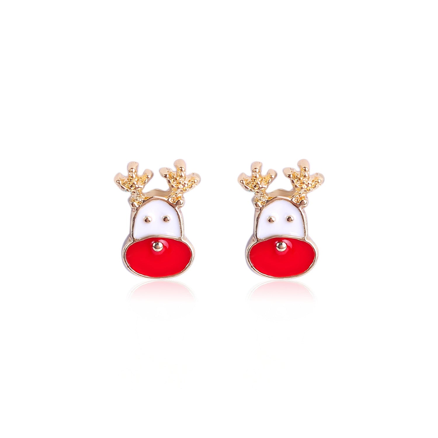 Gold-Plated Animal Shaped Studs