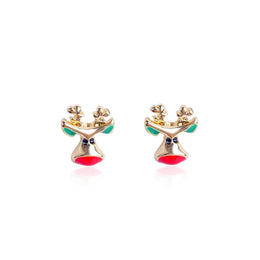 Gold-Plated Animal Shaped Studs