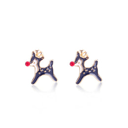 Gold-Plated Animal Shaped Studs