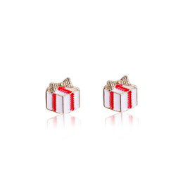 Gold-Plated Square Studs