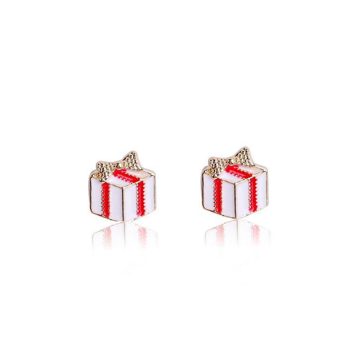 Gold-Plated Square Studs