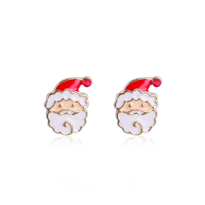 Gold-Plated Contemporary Studs
