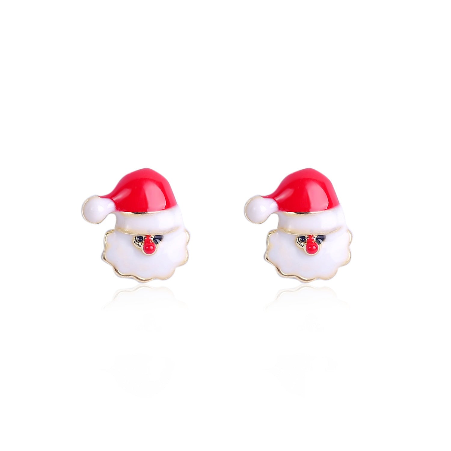 Gold Plated Contemporary Studs