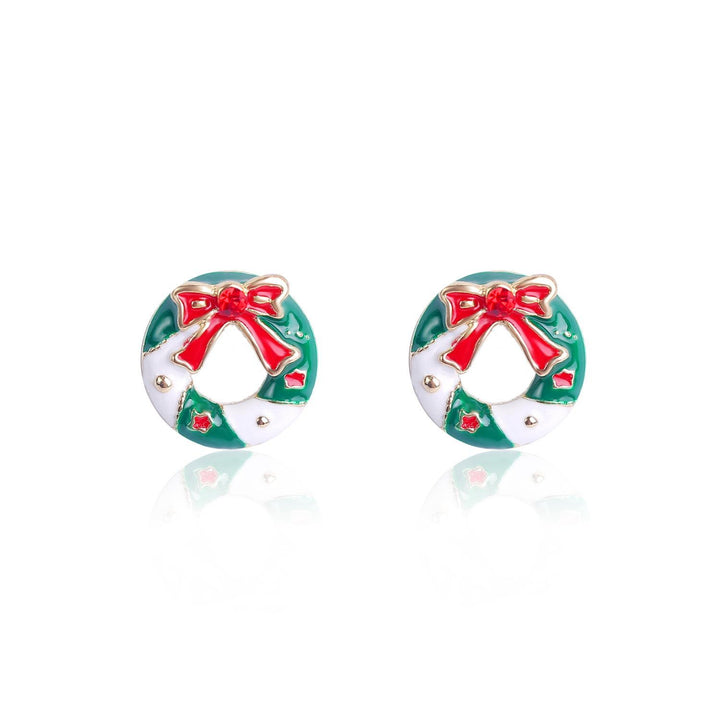Gold-Plated Contemporary Chunky Studs