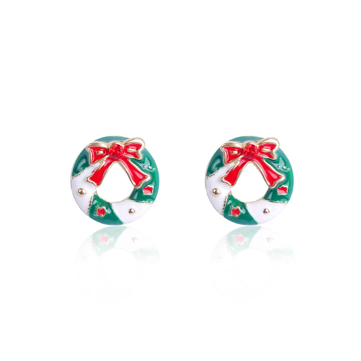 Gold-Plated Contemporary Chunky Studs