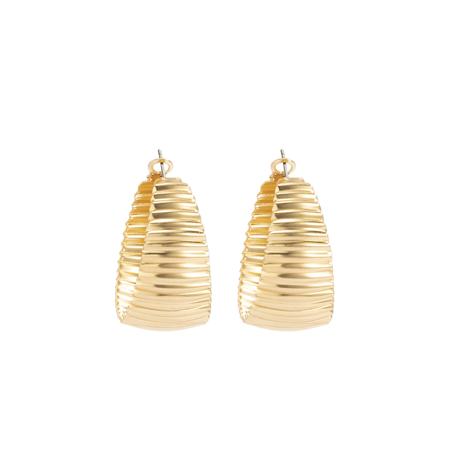 Crescent Shaped Studs Earrings