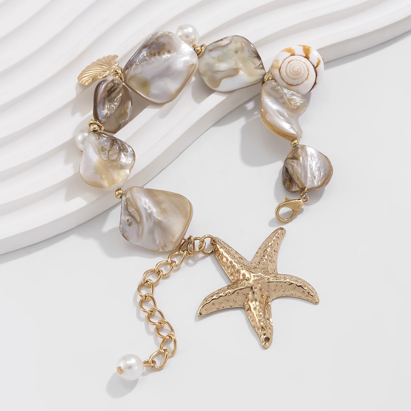 Women Gold-Plated Charm Bracelet