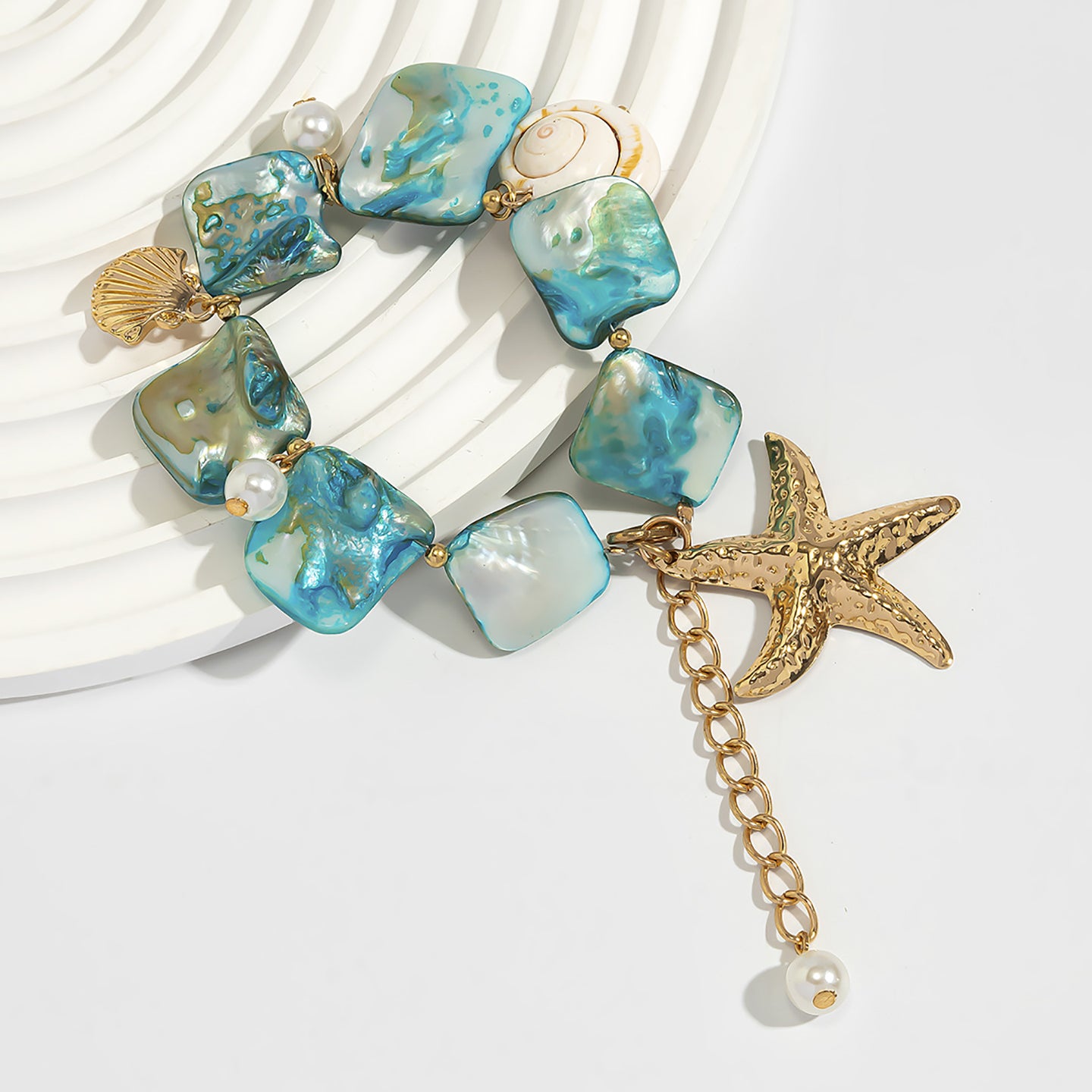 Women Gold-Plated Charm Bracelet