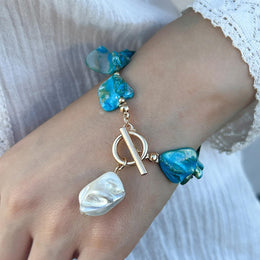 Women Gold-Plated Charm Bracelet