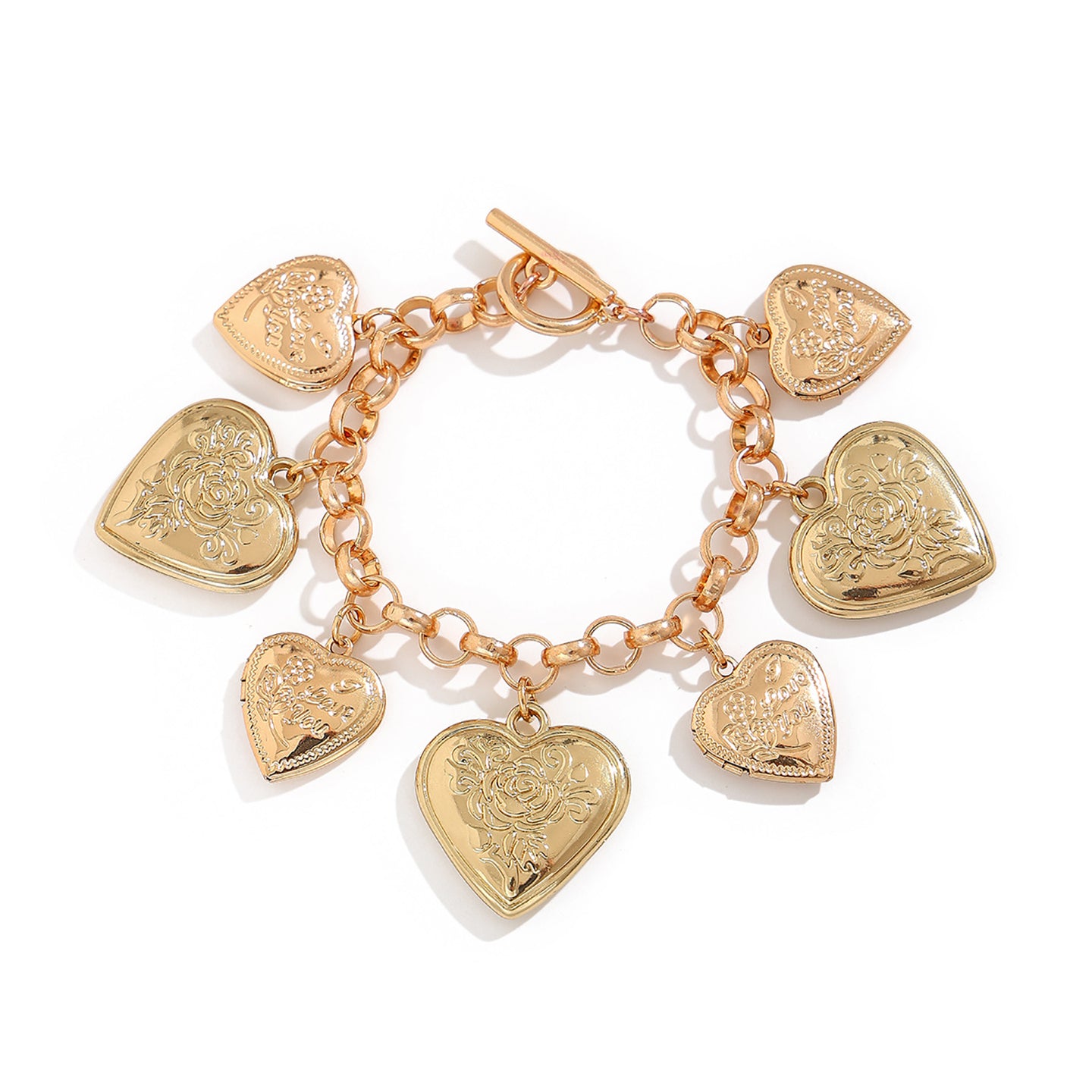 Women Handcrafted Gold-Plated Cuff Bracelet