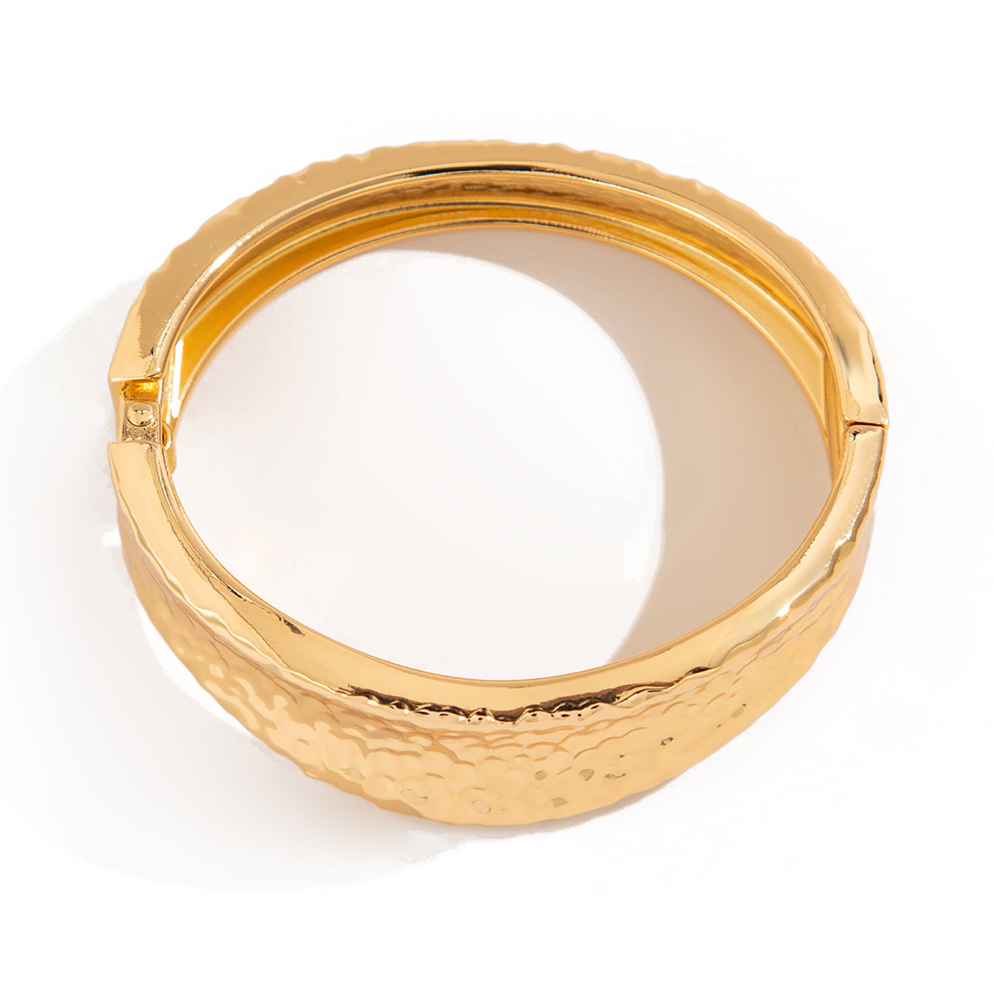 Women 2 Oxidised Gold-Plated Kada Bracelet
