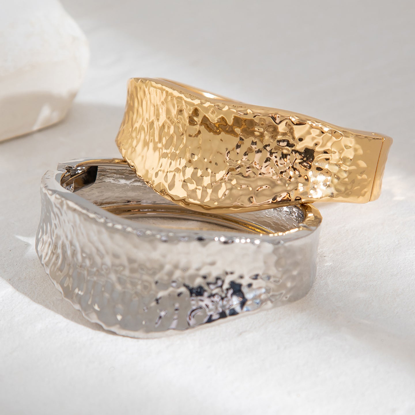 Women Oxidised Silver-Plated Kada Bracelet
