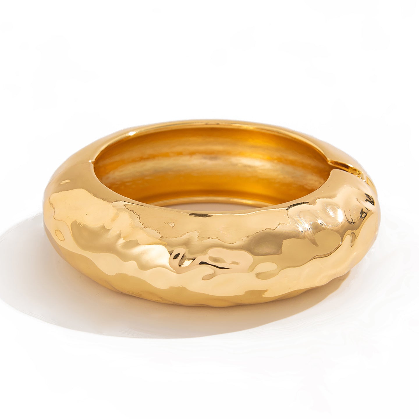 Women Gold-Plated Kada Bracelet