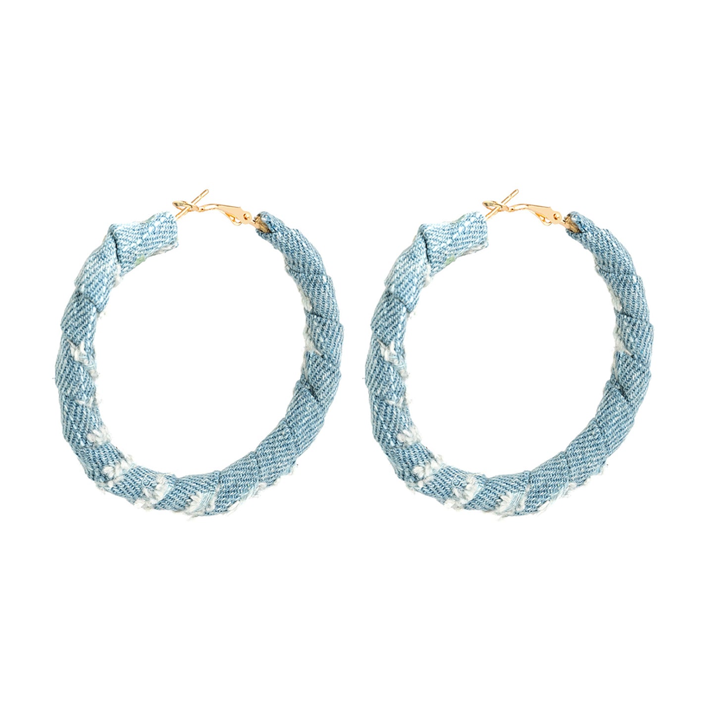 Circular Half Hoop Earrings