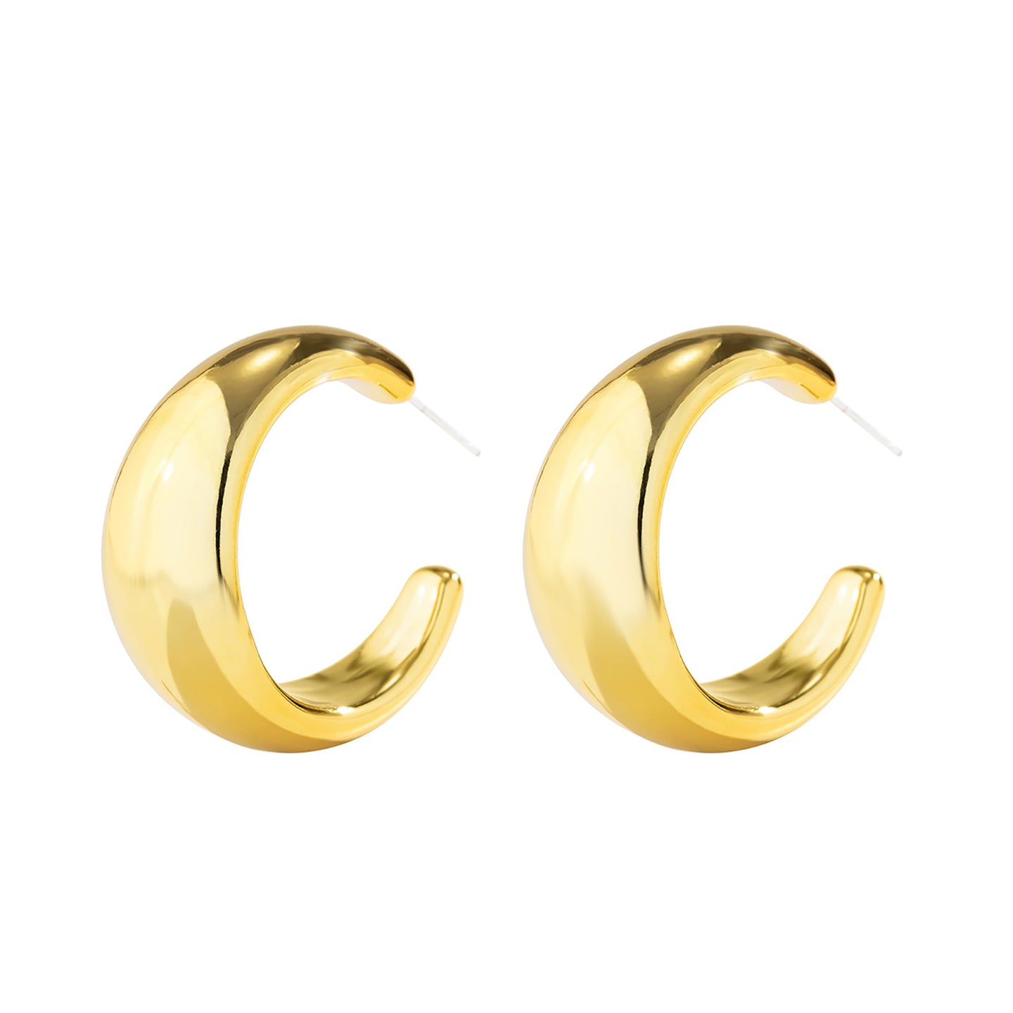 Teardrop Shaped Studs Earrings