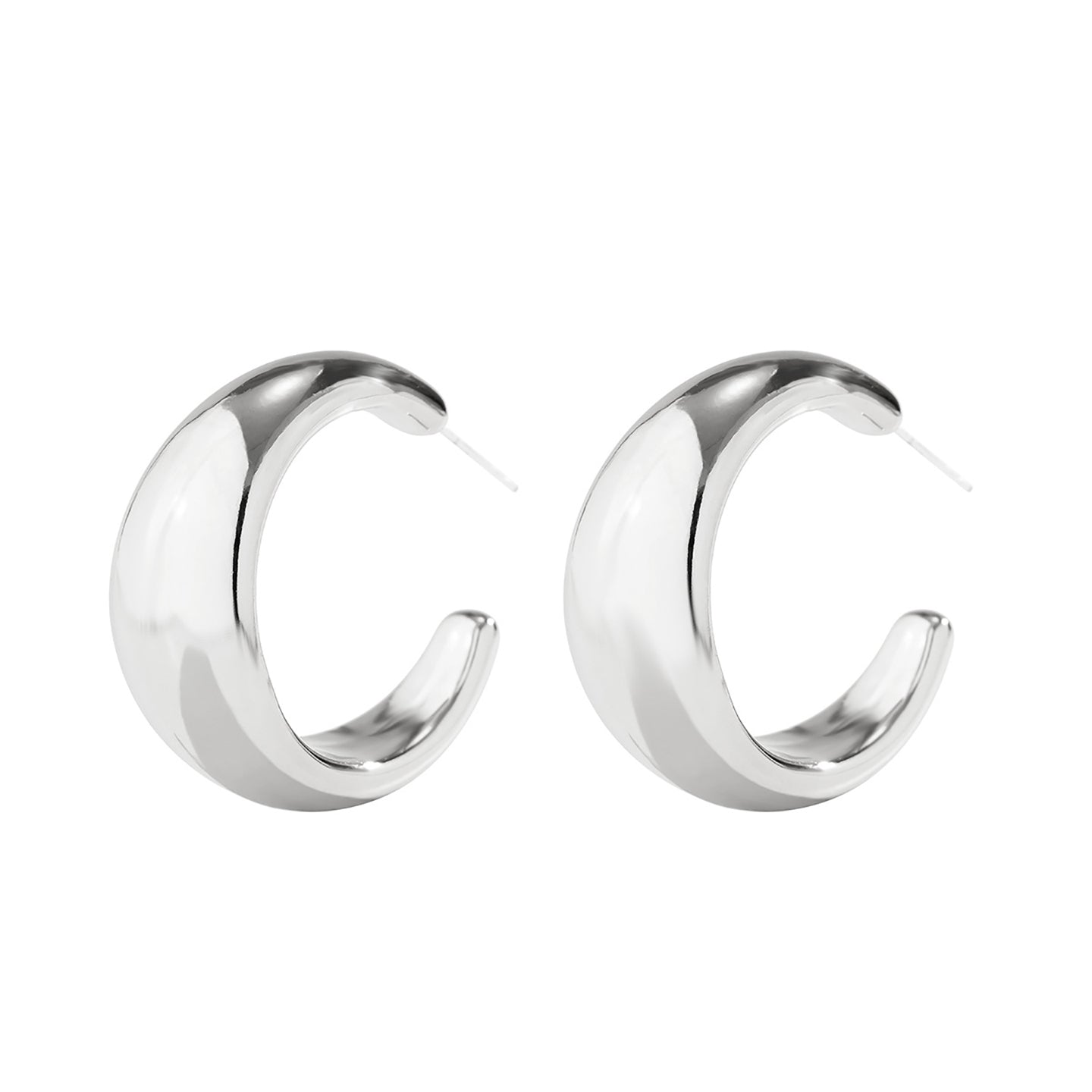 Teardrop Shaped Studs Earrings