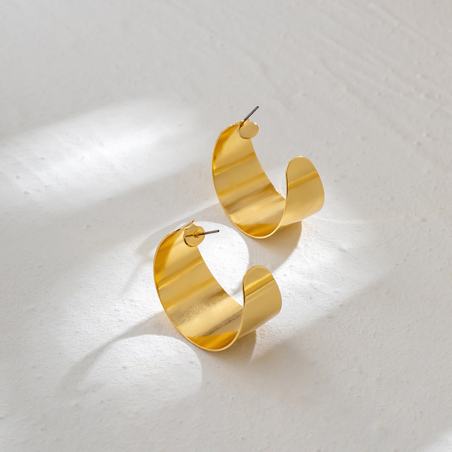 Circular Hoop Earrings