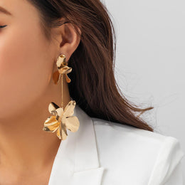 Floral Drop Earrings