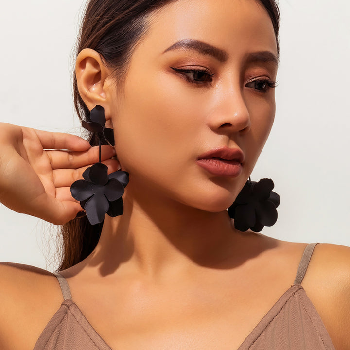 Floral Drop Earrings