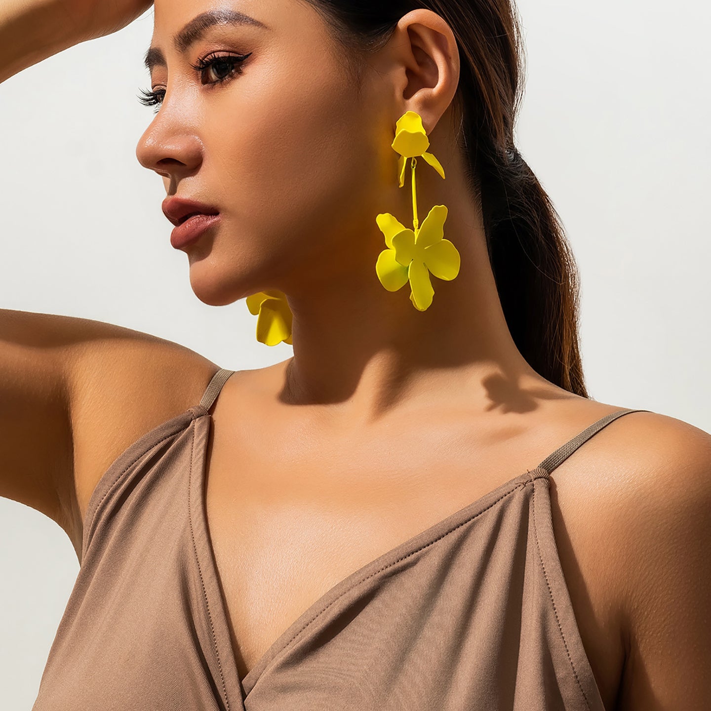 Floral Drop Earrings