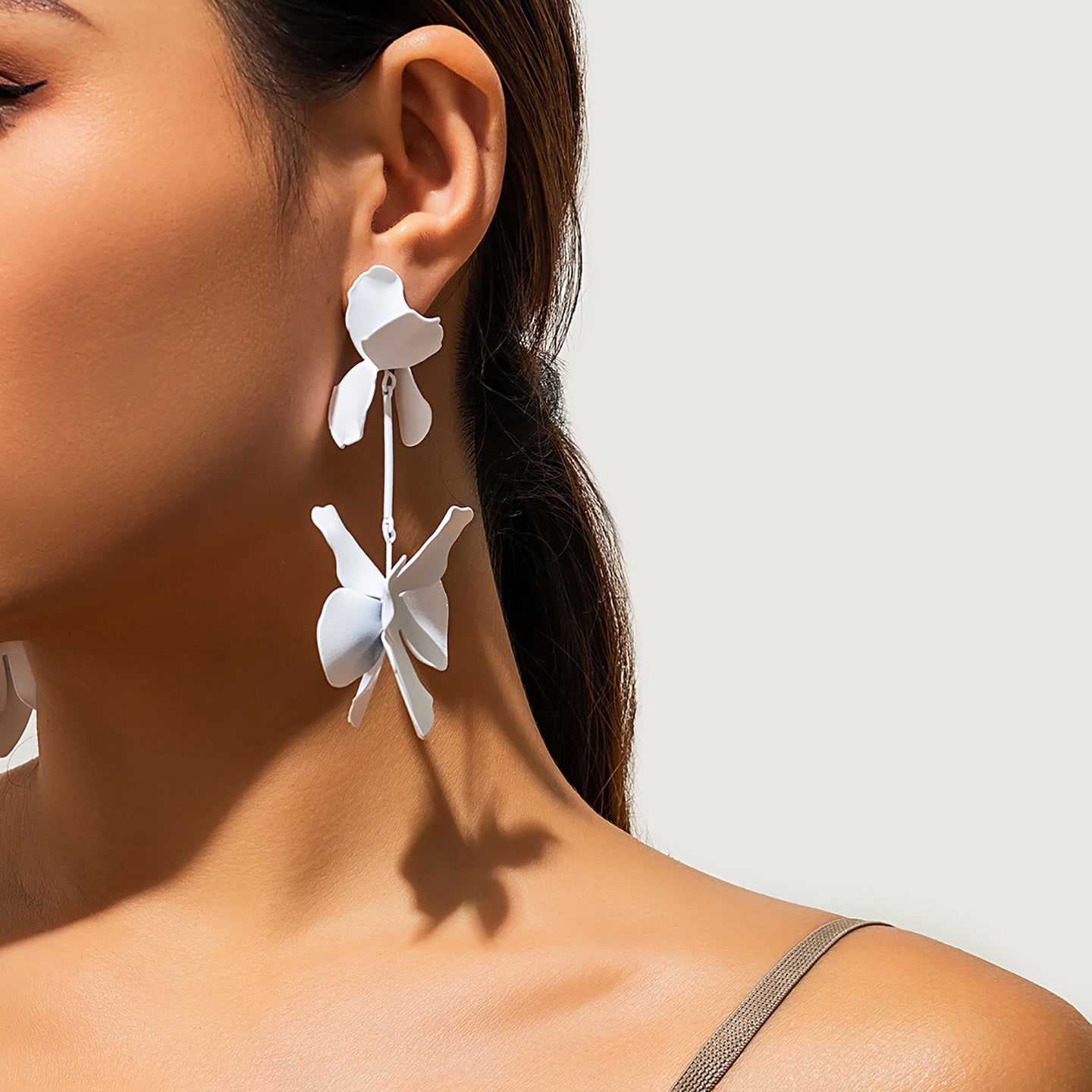 Floral Drop Earrings