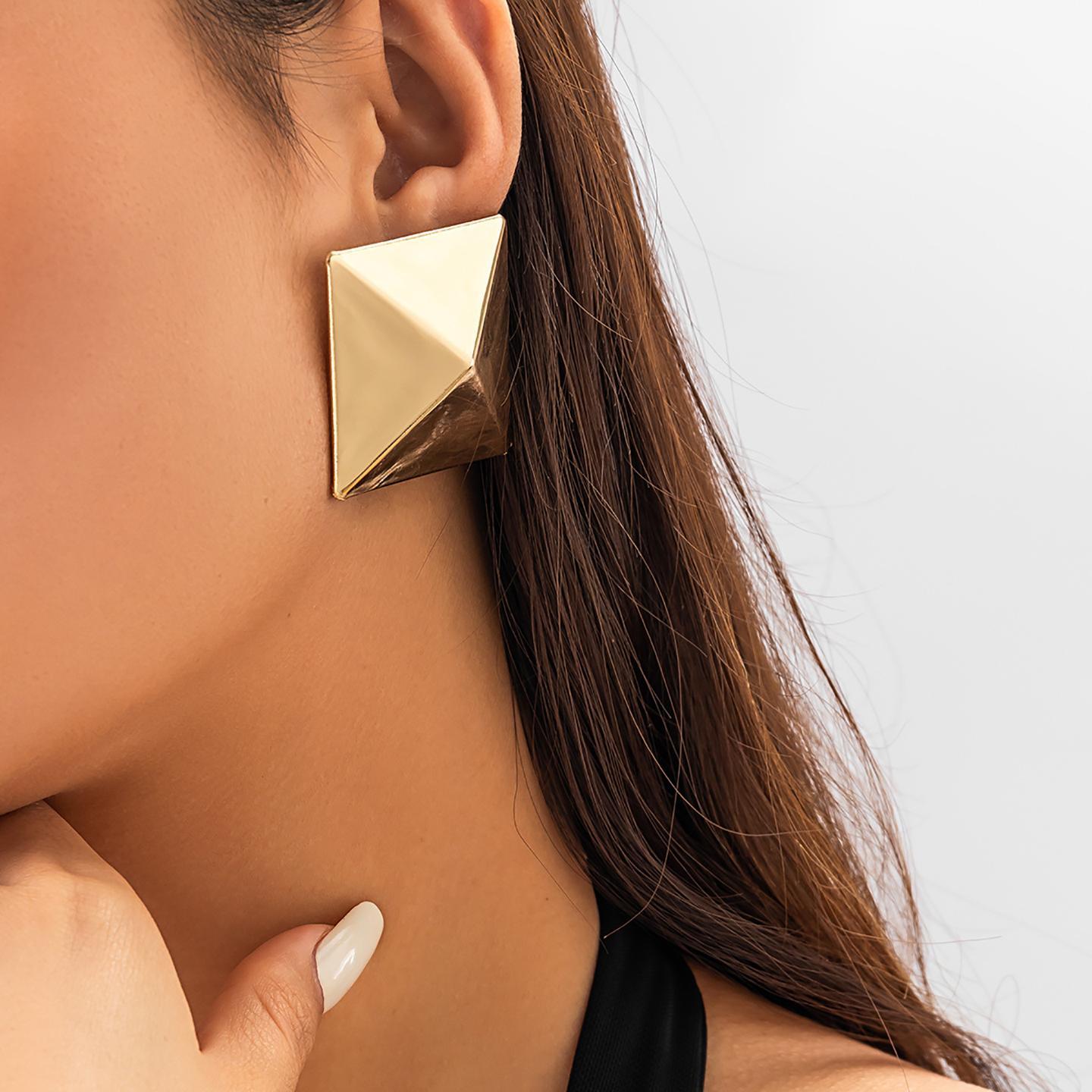 Square Studs Earrings