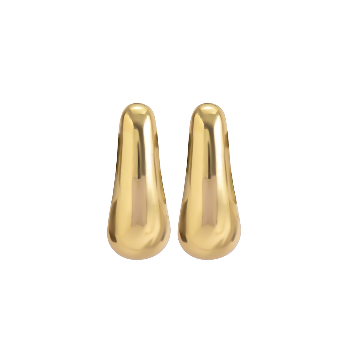 Teardrop Shaped Studs Earrings