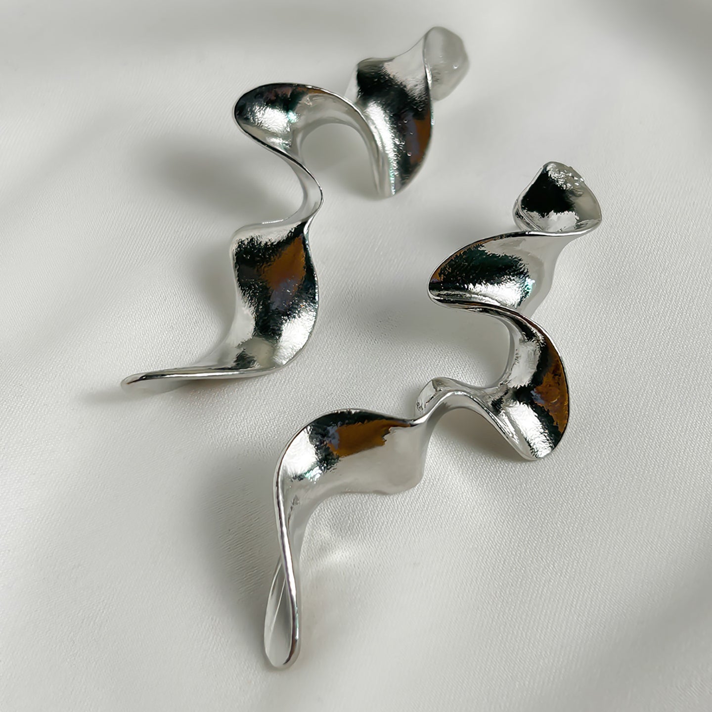 Silver-Plated Classic Studs