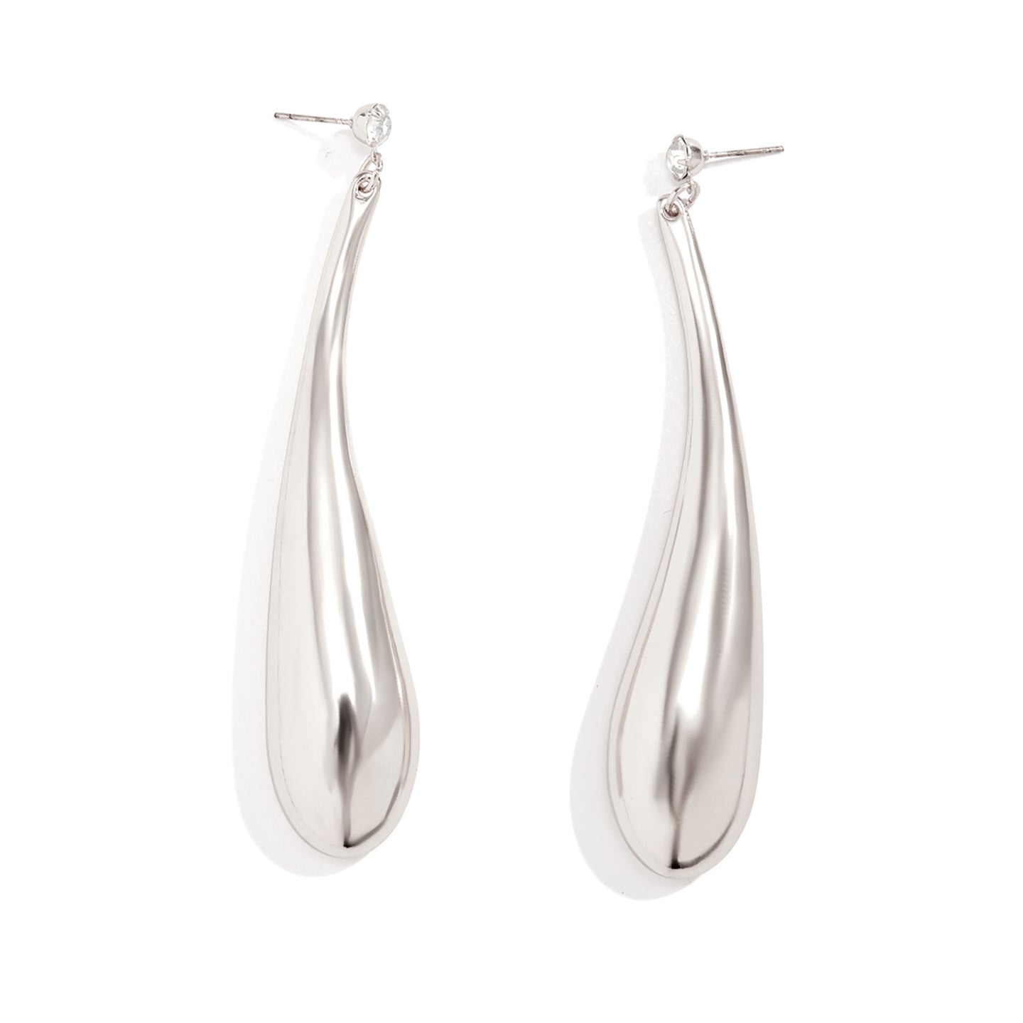 Teardrop Shaped Studs Earrings