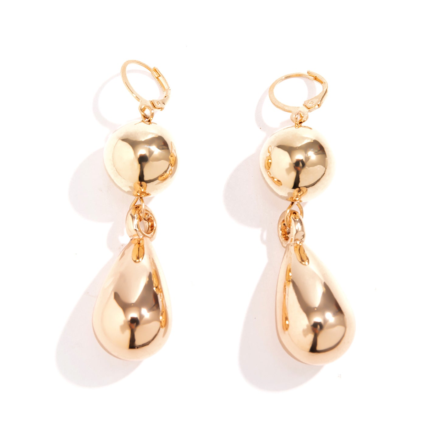 Teardrop Shaped Studs Earrings