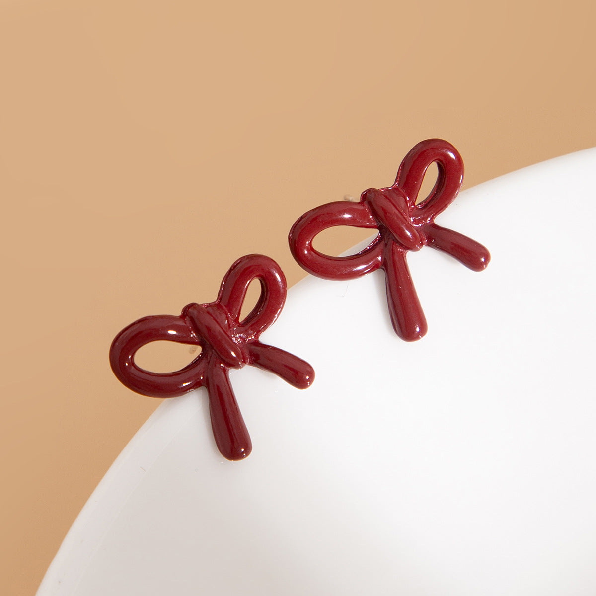 Gold-Plated Quirky Studs