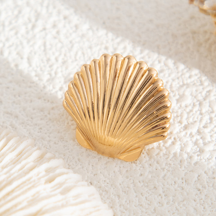 Gold Plated Contemporary Ear Cuff